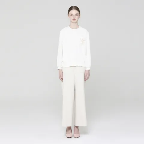 [롯데백화점][손정완]포켓 비딩 로고 티셔츠 ZDR51150