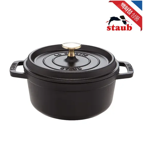 [롯데백화점]원형 꼬꼬떼 18cm 블랙 (ST101825)