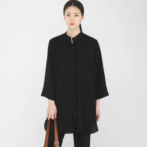 펀쇼 빅포켓시즌2롱블라우스 BB2BPST