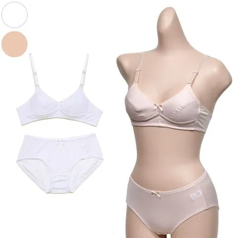 브라팬티세트 스타킹 A컵 청소년 팬티 양말 주