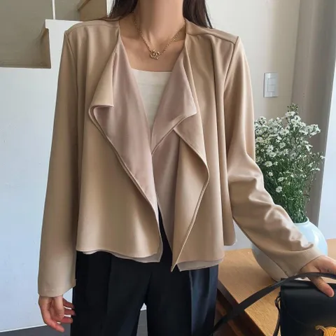 [다잇템] 여성 FW 결혼식하객룩 오픈 시폰 가디건