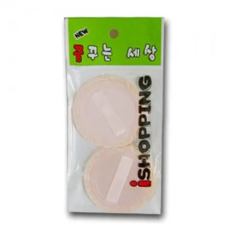 파우더 팩트 퍼프 2p 쿠션 분첩 메이크업 쿠션 원형 파우더팩트 커버쿠션 커버쿠션