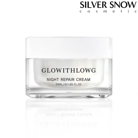 글로잇로우지 나이트 리페어 크림 50ml 속건조 비건 수분 화장품