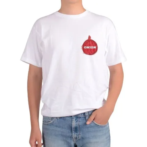 [하프클럽]  오버핏반팔 ONION 양파 붉은양파모양 스케치 좋아