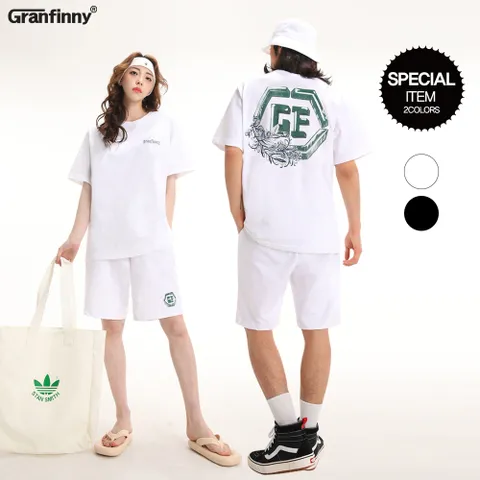 그랜피니 남녀공용 GF 반팔티 트레이닝바지 SET GFSET03