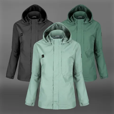 여성용 간절기 바람막이 경량 자켓