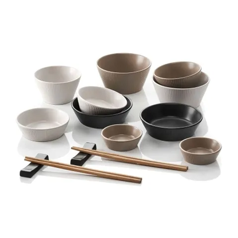 담음공방 도자기 플레이팅 식기 홈세트 14P 2인식기 그릇 식기세트 그릇세트 홈세트 도자기식기