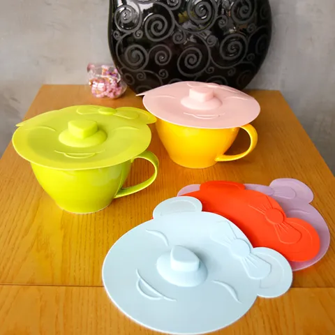 에코사랑 베어 다용도 실리콘 멀티뚜껑19cm Color 5 선택1