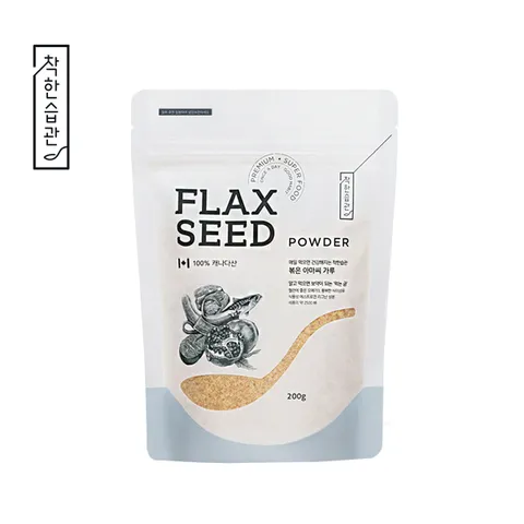 볶은아마씨가루 팩 220g 2개