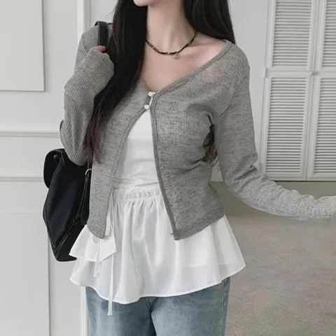 [다잇템] 여자 시폰 키치무드 쁘띠 코디 허리스트랩 스커트_23199461_588872