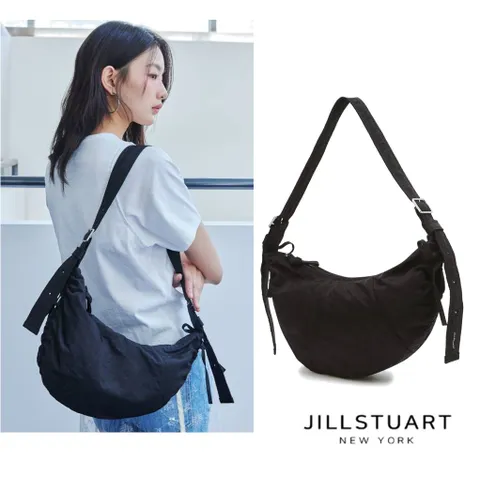 [24FW]블랙 나일론 발레코어 무드 호보크로스백 보부상가방 JABA4F251BK 428519