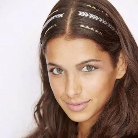 타투 스티커 머리장식 스티커 타투모양 타투스티커 헤어스티커 머리스티커 바디스티커