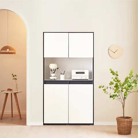 몬드리안 1000 화이트 빌트인 홈카페형