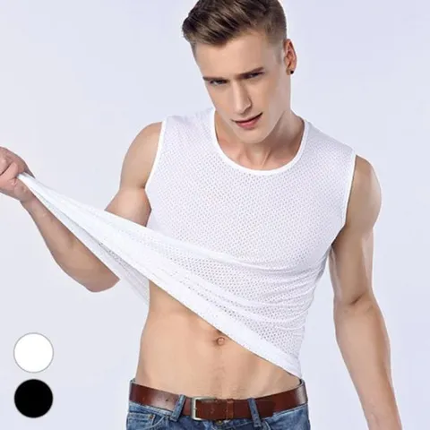 [하프클럽]  남자민소매티 민소매 나시 남자옷 메리아스 남성의류