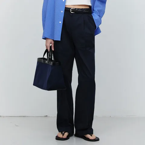 던스트 DOUBLE PLEATED CHINO SLACKS_UDPA5A213N2