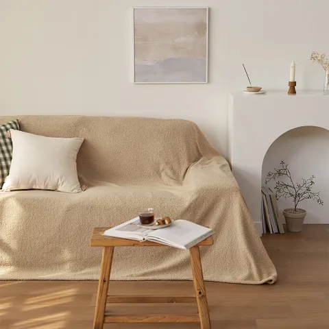 부드럽고 따뜻한 보온 부클 쇼파커버 덮개 가리개 1~5인용