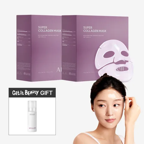[24매] 슈퍼 콜라겐 마스크 12+12매 (+슈퍼 콜라겐 부스터 세럼)
