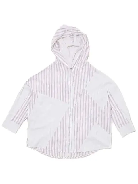 레이브 리뷰 CHARLIE 스트라이프 셔츠