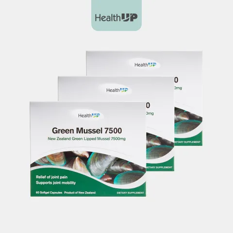 [해외직구]  뉴질랜드 초록입홍합오일 7500 60캡슐 3개