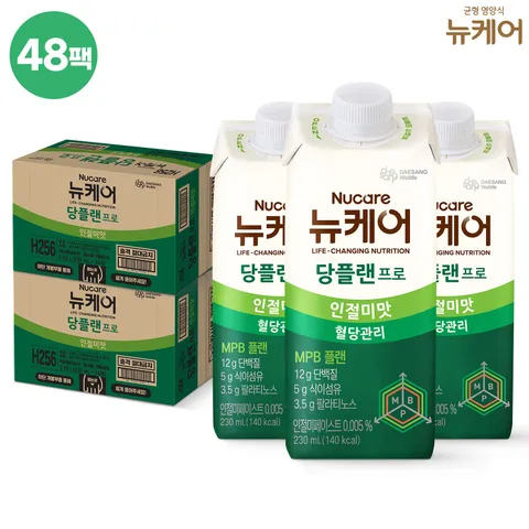 뉴케어 당플랜프로 인절미맛 48팩