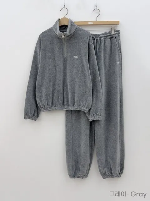 [여성] 기모 벨벳 트레이닝 세트 VNDBSE16HK1