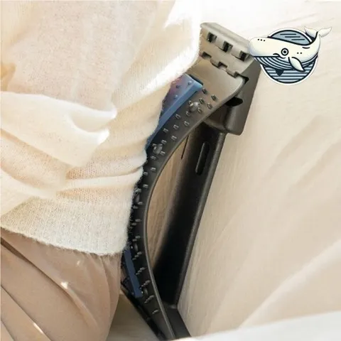 허리 완화 스트레칭 지압기 균형 잡는 운동기구 견인기 허리견인기 허리운동기구 자세운동기구