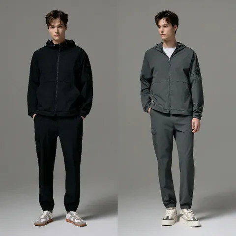 스트레치 남성 우븐 셋업 2종 (F511M-2)