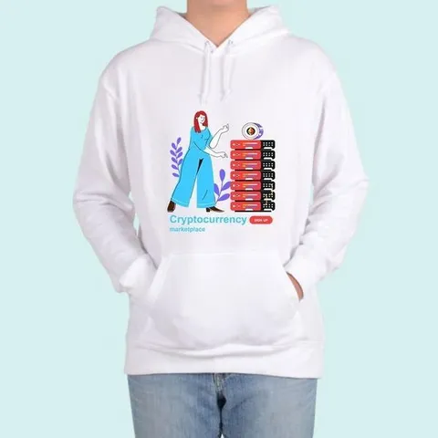 [하프클럽] 후드티 가상화폐 비트코인 아동후드티 B