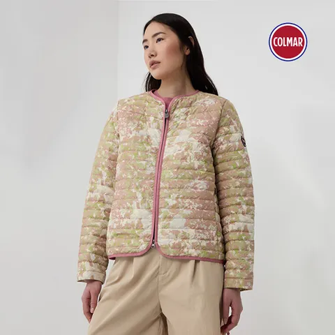 [최초가 499,000] REVOLUTION 픽셀 패턴 다운 재킷