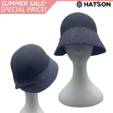 햇츠온 H22-301BK 여성 여름 페이퍼 페도라 모자 428519