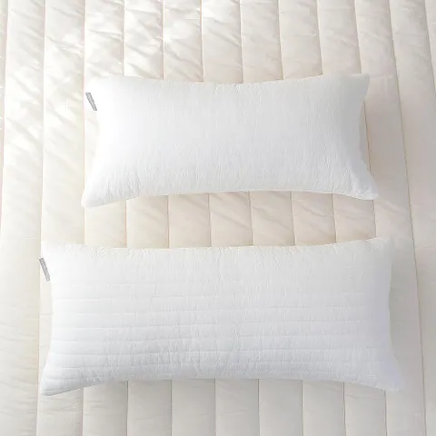 에스핀 양면 낮은 미니 피그먼트워싱 60수 순면 유아동 베개커버+베개솜25×60