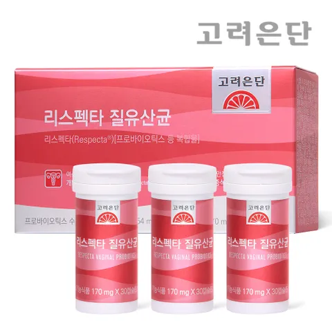 리스펙타 질유산균 90캡슐 X 1개 (3개월분)