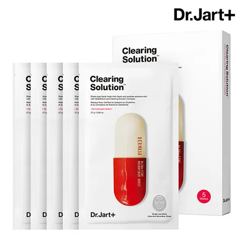 더마스크 마이크로젯 클리어링 솔루션 5매