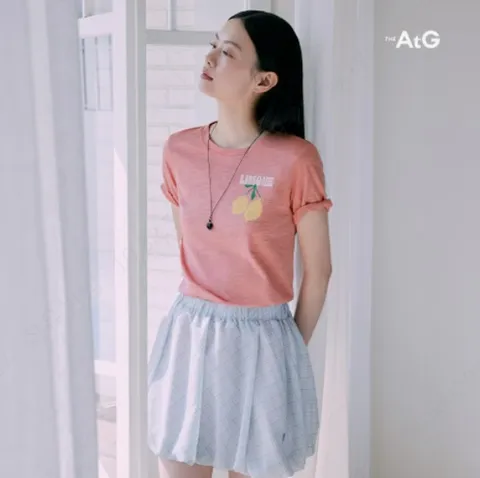 더엣지 25SS 바캉스 슬럽 그래픽 티셔츠 1종