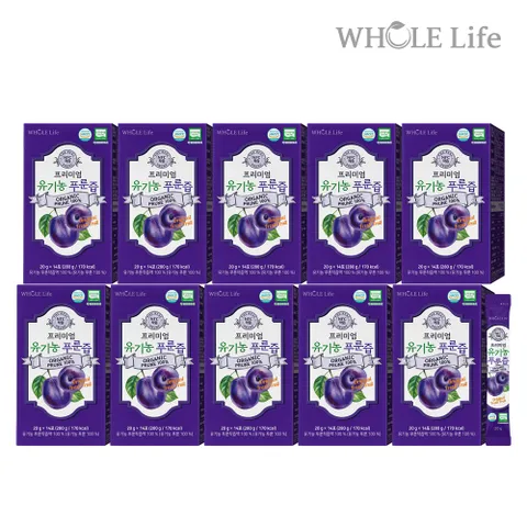 프리미엄 유기농 푸룬즙 14포 x 10박스