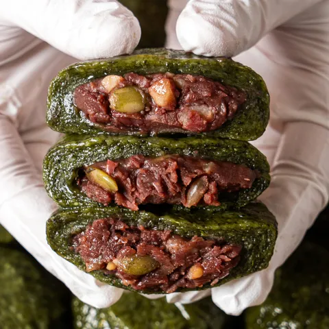 유기농 쑥떡 밥알쑥찹쌀떡 600g