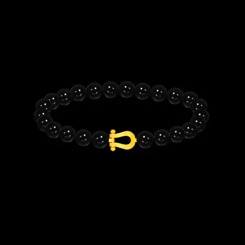 [LUXGOLD]24K 행운말발굽팔찌