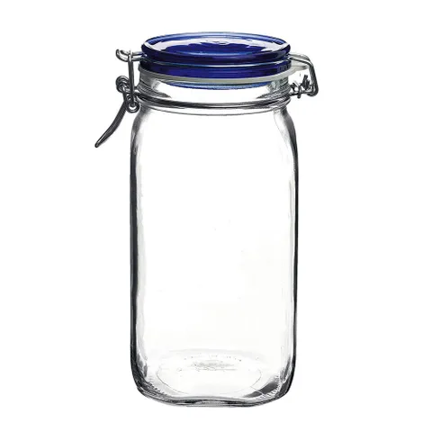 로코 피도 블루 1500ml 유리병 밀폐용기 저장 캐닝자