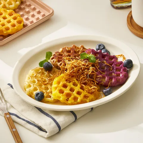 알앤알 4가지 맛 구황작물 빵 5개입 X 4봉, 감자 고구마 통밤 옥수수