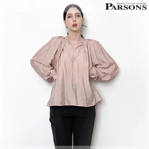[파슨스][Flat White] Champagne Blouse (PW2S2BL05)