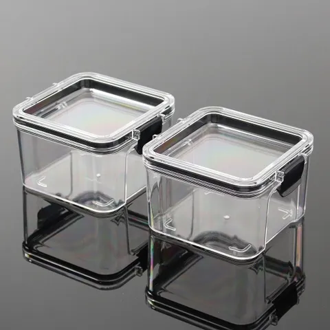 반찬 통 밀폐용기 소형 세트 곡물보관통 푸드보관통 사각반찬통 사각밀폐용기 조미료보관용기
