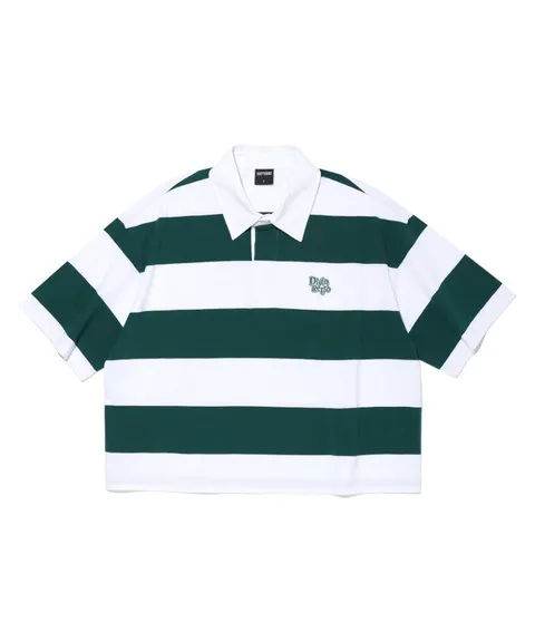 스트라이프 카라 반팔티 GREEN (LO2TF287-045)_GJA
