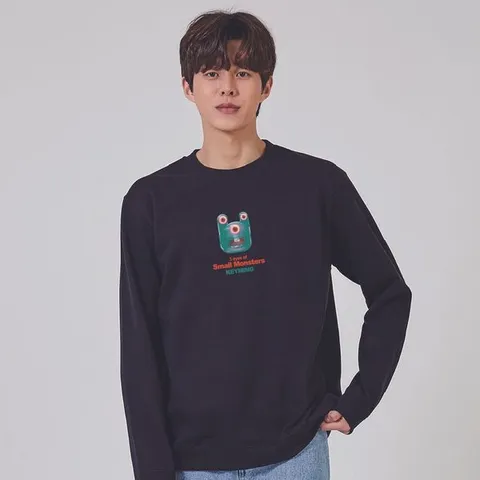 [하프클럽]  키밍 3 EYES MONSTER 몬스터 맨투맨 후드