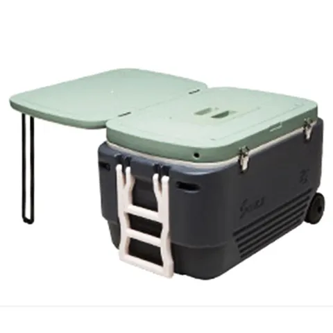 알티피아 바퀴달린 테이블 큰 대형 아이스박스 대용량 55L 보냉용 레저박스 레저용박스 바퀴쿨러