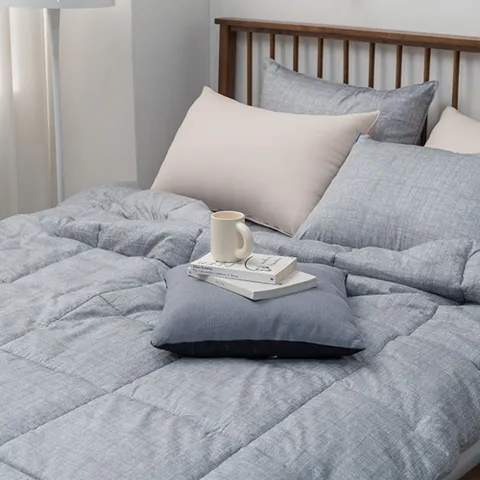 슈퍼싱글차렵이불 쉐브론 순면 차렵이불 SS 1P 가볍고 포근한 이불 침구