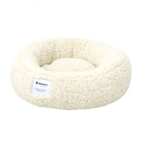 강아지 원형 방석 아이보리 소형 1P 고양이 하우스 강아지방석 강아지쿠션 강아지원형방석