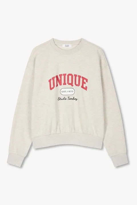 [정가 89,000원]유니크 톰보이 맨투맨 9175322963 428519