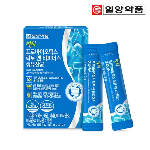 멀티 프로바이오틱스 락토바실러스 비피더스 유산균 30포
