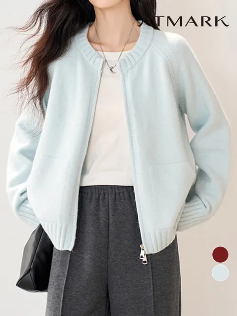 ATMARK (77까지)포켓라운드투웨이집업가디건_AE59CD002G