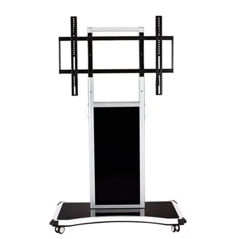 알티피아 대형TV 전자칠판 전동형 거치대 이동형 스탠드 실버 TV브라켓 모니터브라켓